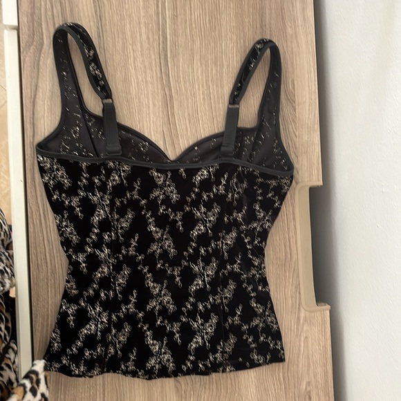 Valentino tank top with adjustable straps and sweetheart neckline - Picture 2 of 3